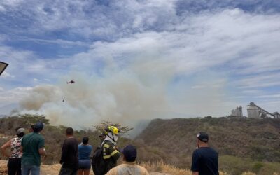 ¡Tolima en llamas! Tres incendios mantienen en jaque a Chaparral, San Luis y Cunday
