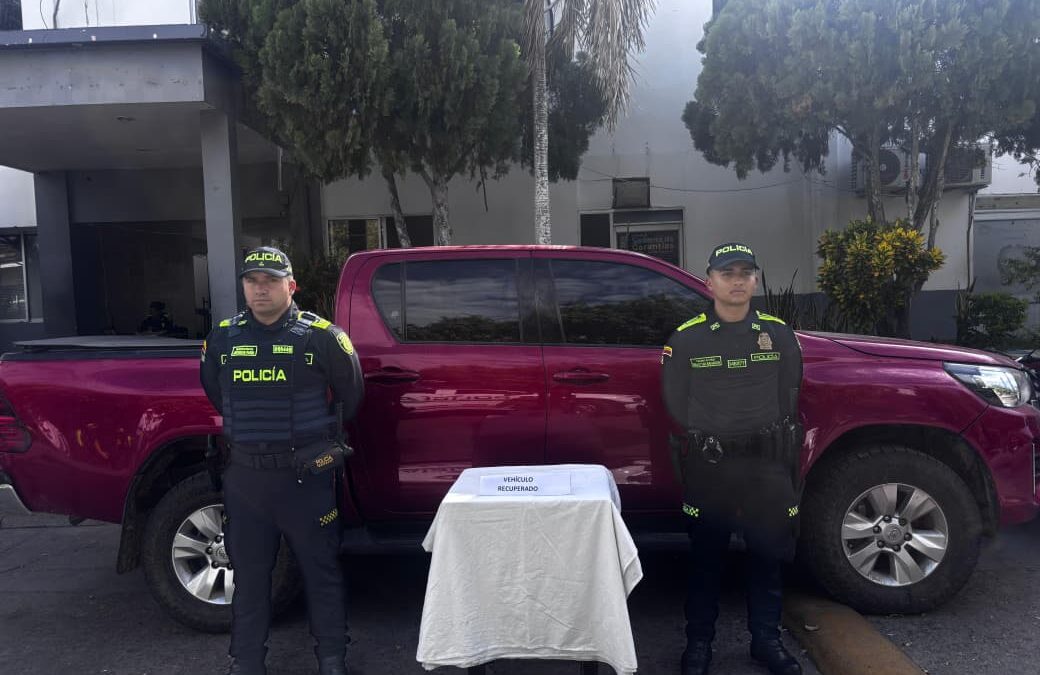 Policía recuperó tres vehículos hurtados en operativos en El Espinal, Falan y Líbano