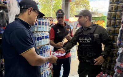 GOAT, GAULA y Policía se tomaron la Plaza de La 21 de Ibagué para combatir el contrabando y fortalecer la seguridad