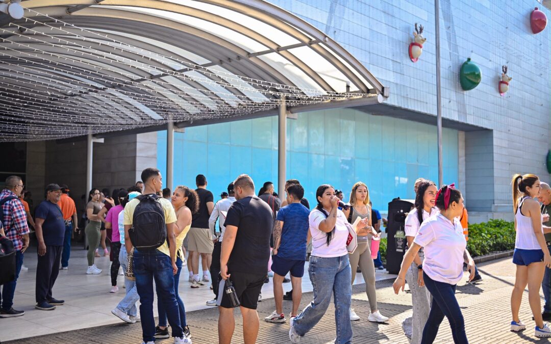 No fue incendio, fue un simulacro en el Centro Comercial La Estación