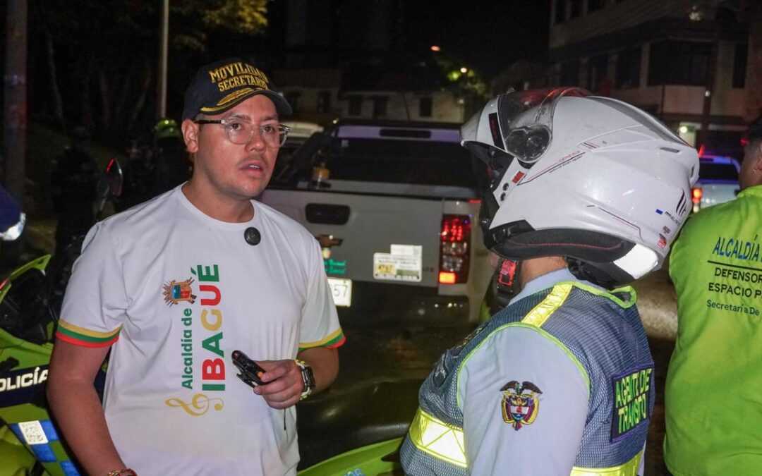 Operativo vial en Ibagué terminó con 26 vehículos inmovilizados